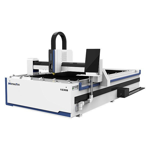 Оптоволоконный лазерный станок для резки металла MetalTec 1530B/1500 Maxphotonics