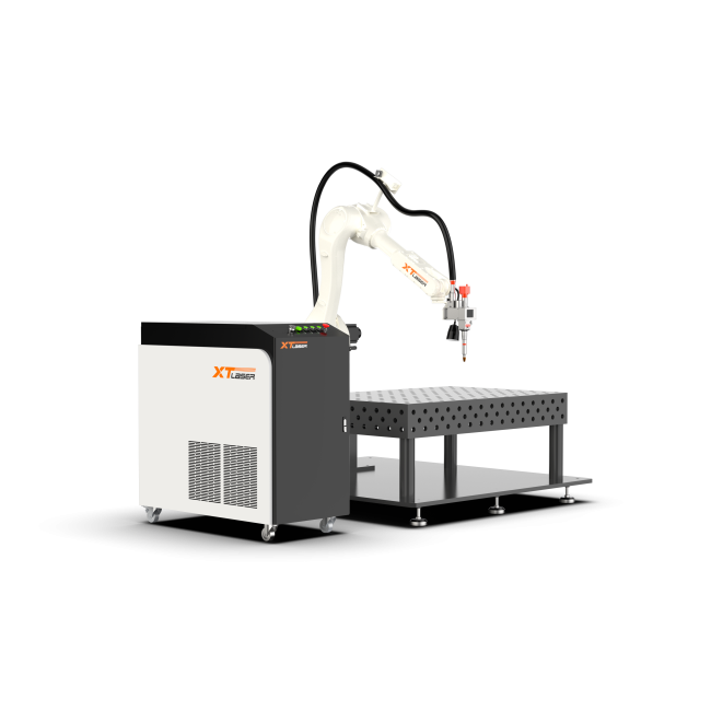 Роботизированный комплекс лазерной сварки металла ROBOT XTW-3000/Raycus