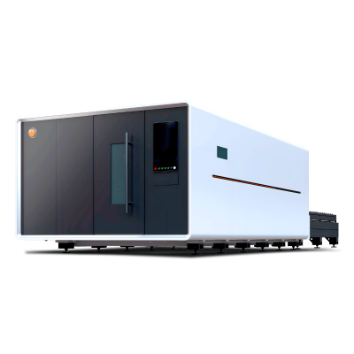 Высокомощный оптоволоконный лазерный станок в защитной кабине XTC-2060G/20000 Raycus