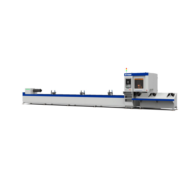 Оптоволоконный лазерный труборез с наклонной головой A16/3000 Raycus 5-Axis