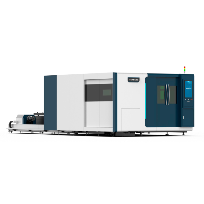 Оптоволоконный лазер в кабине для листов и труб SF3015HMC/6000 Raycus