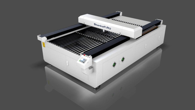 Лазерный гравировальный станок с ЧПУ LM 1625 PRO OPEN 300W