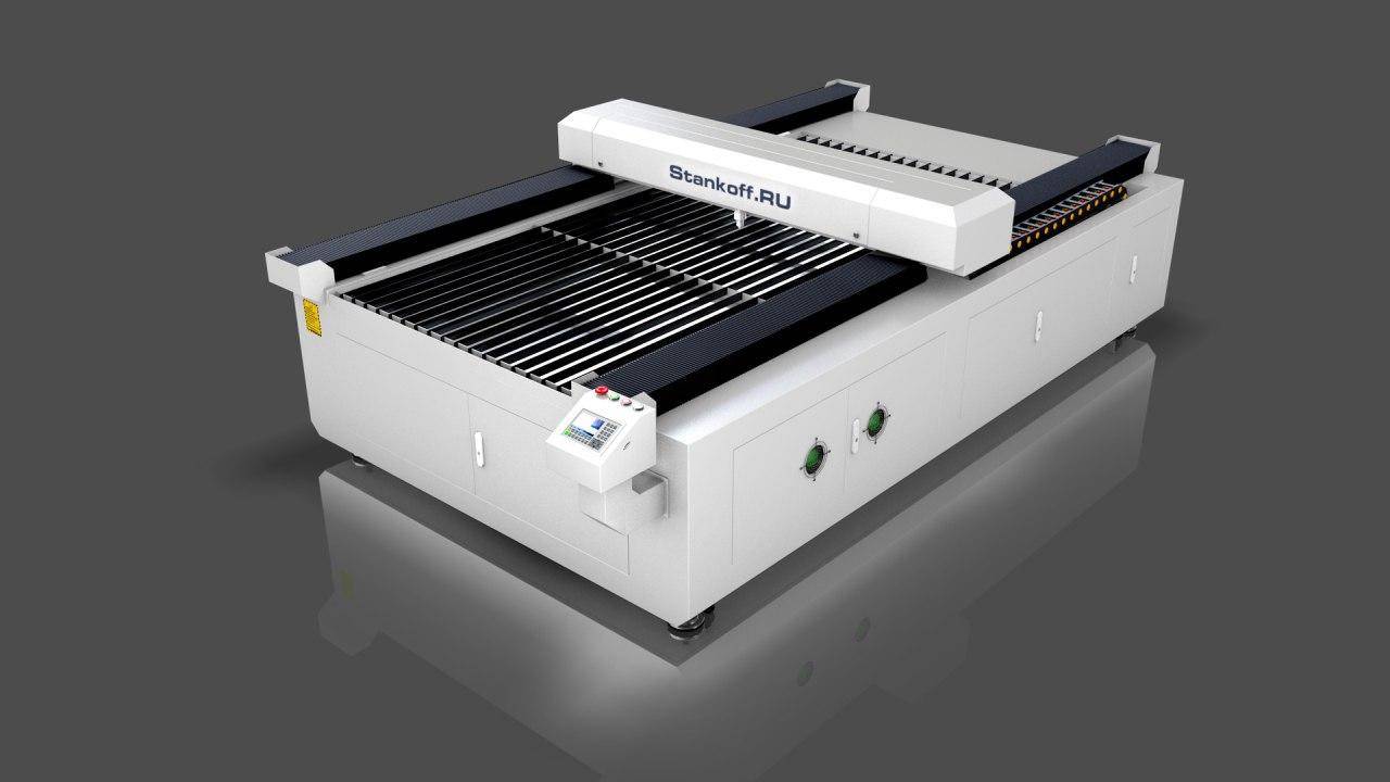 Лазерный гравировальный станок с ЧПУ LM 1625 PRO OPEN 300W