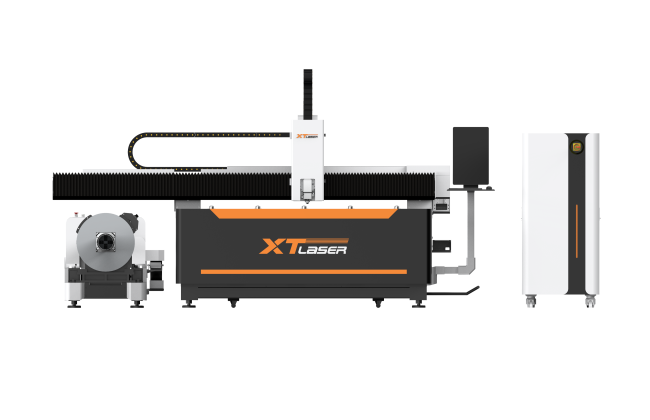 Оптоволоконный лазерный станок для резки листов и труб XTC-1530WT/3000 Raycus