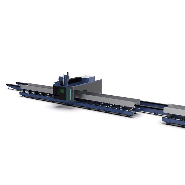 Оптоволоконный лазерный станок для резки двутавровой балки LD-H5 10040/12000