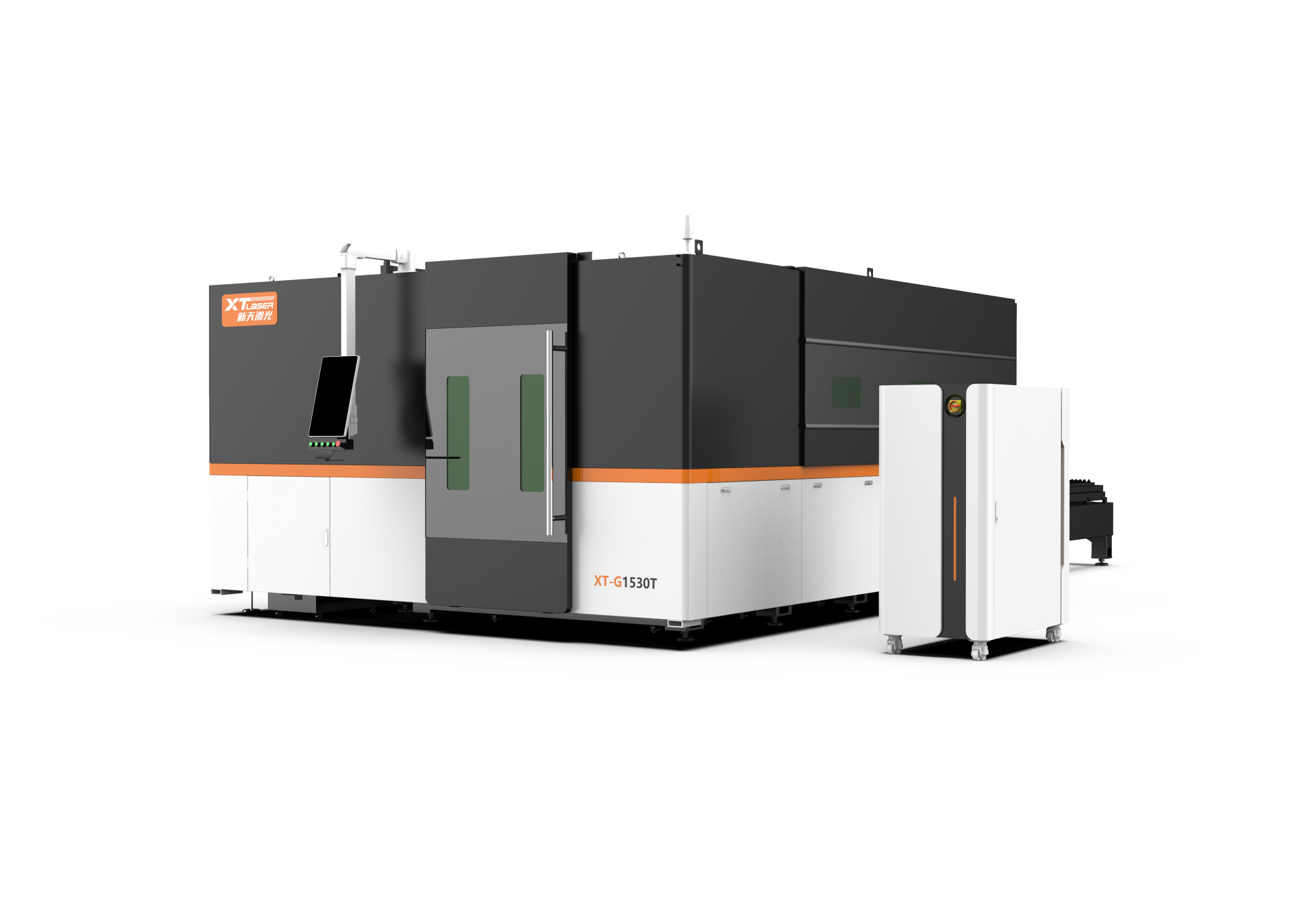 Оптоволоконный лазер в кабине для листов и труб XTC-1530GT/3000 Raycus