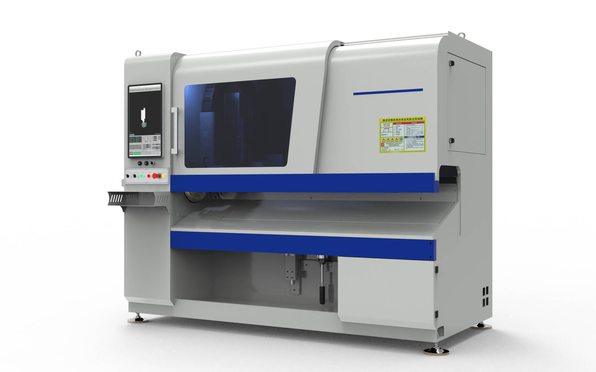 Высокоскоростной лазерный труборез LPC80-A5-AF6000/3000 Raycus UNI