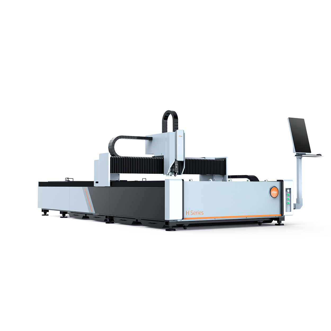 Оптоволоконный лазерный станок по металлу XTC-1530H/1500 Raycus