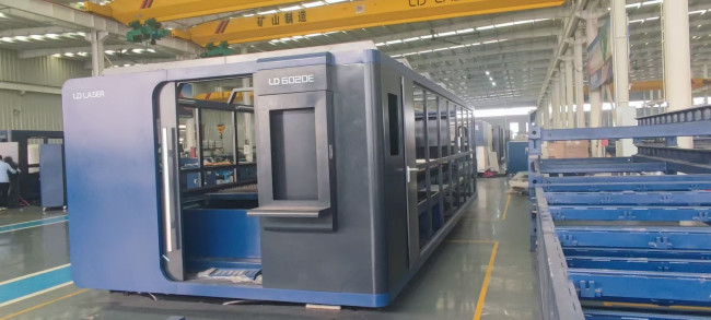 Лазерный станок закрытого типа LD-6020E/12000 Raycus