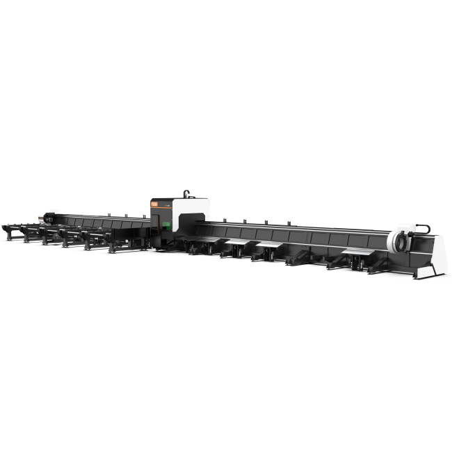 Оптоволоконный лазерный труборез с 3-мя патронами и автоматической погрузкой XTC-TX360S-1212-3C/6000 Raycus 5 axis