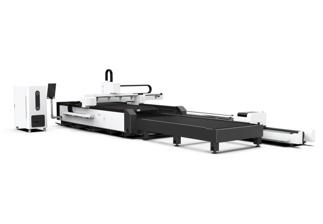 Оптоволоконный лазер для листов и труб со сменным столом XTC-1530ET/6000 Raycus/Reci