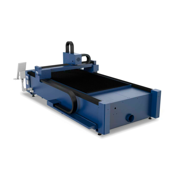 Оптоволоконный лазерный станок по металлу LD-3015S/3000 Raycus