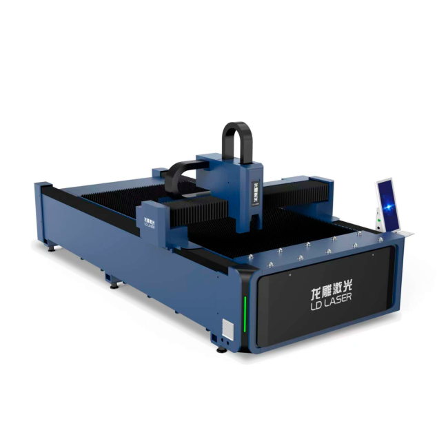 Оптоволоконный лазерный станок по металлу LD-3015S/6000 Raycus