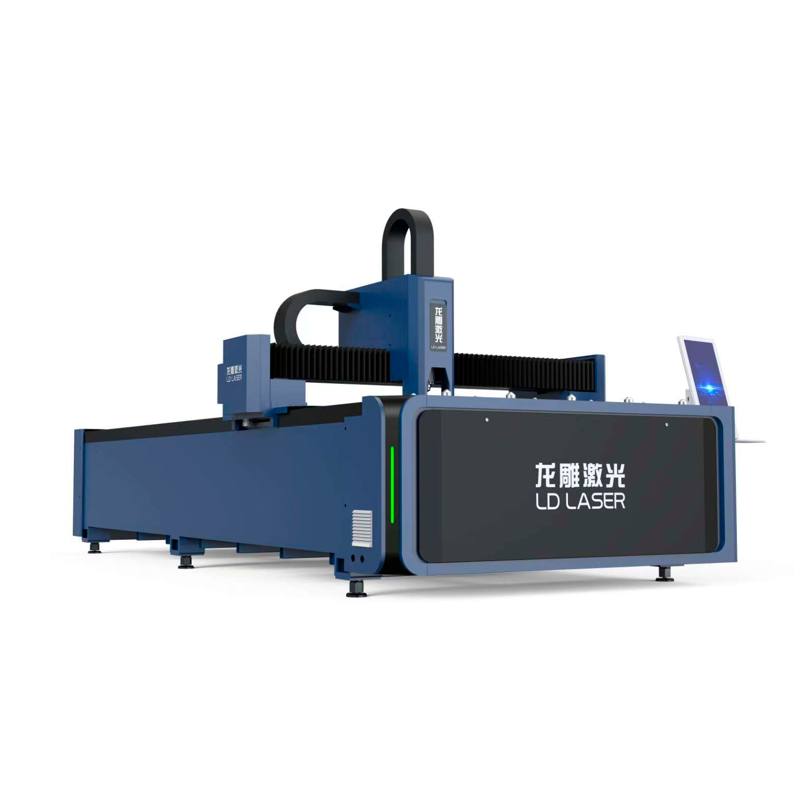 Оптоволоконный лазерный станок по металлу LD-3015S/6000 Raycus