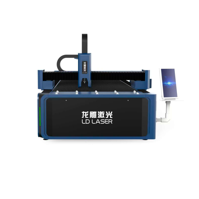 Оптоволоконный лазерный станок по металлу LD-3015S/6000 Raycus