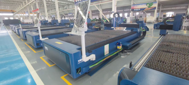 Оптоволоконный лазерный станок по металлу LD-3015S/6000 Raycus