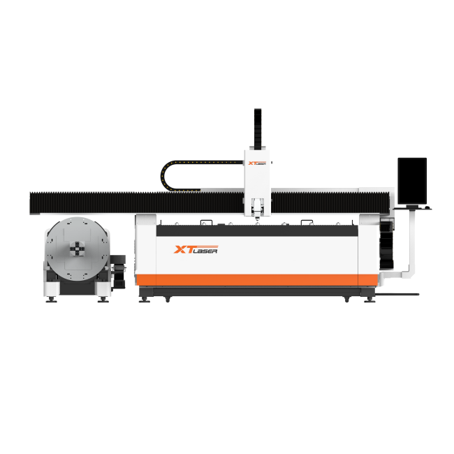 Оптоволоконный лазерный станок для резки листов и труб XTC-1560HT/3000 Raycus/Reci
