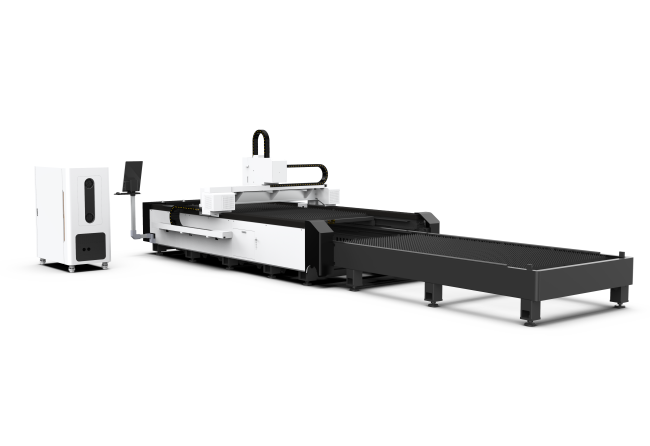Оптоволоконный лазерный станок со сменным столом XTC-1530E/6000 Raycus/Reci