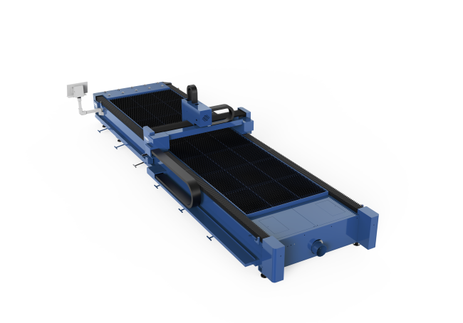 Оптоволоконный лазерный станок по металлу LD-6015S/6000 Raycus