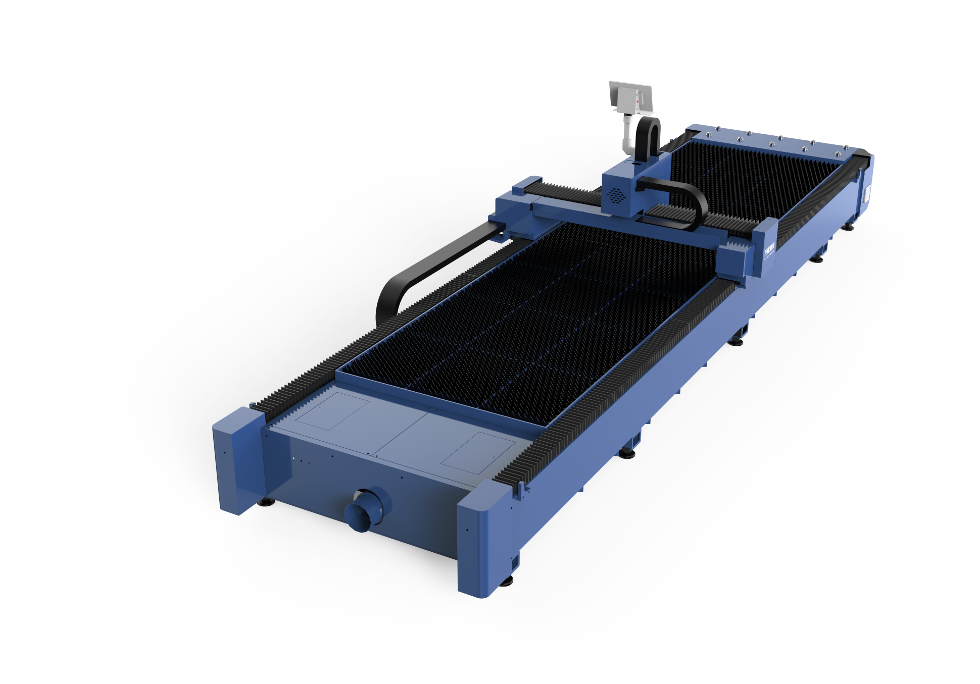 Оптоволоконный лазерный станок по металлу LD-6015S/6000 Raycus