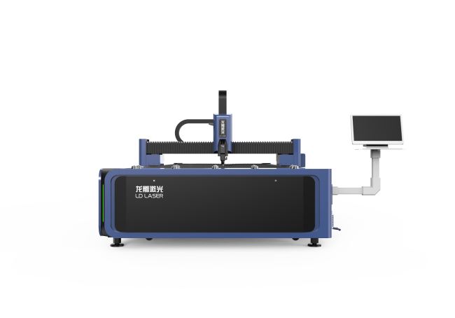 Оптоволоконный лазерный станок по металлу LD-6015S/6000 Raycus