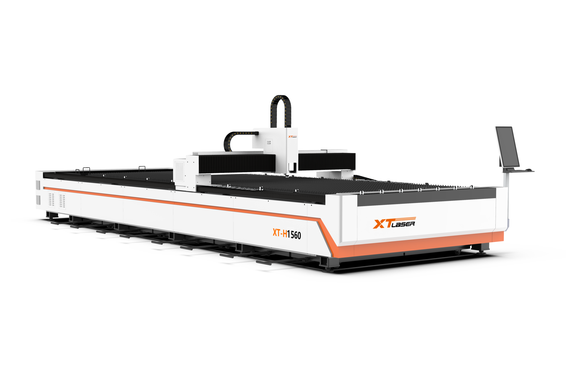 Оптоволоконный лазерный станок для резки металла XTC-1560H/3000 Raycus/Reci