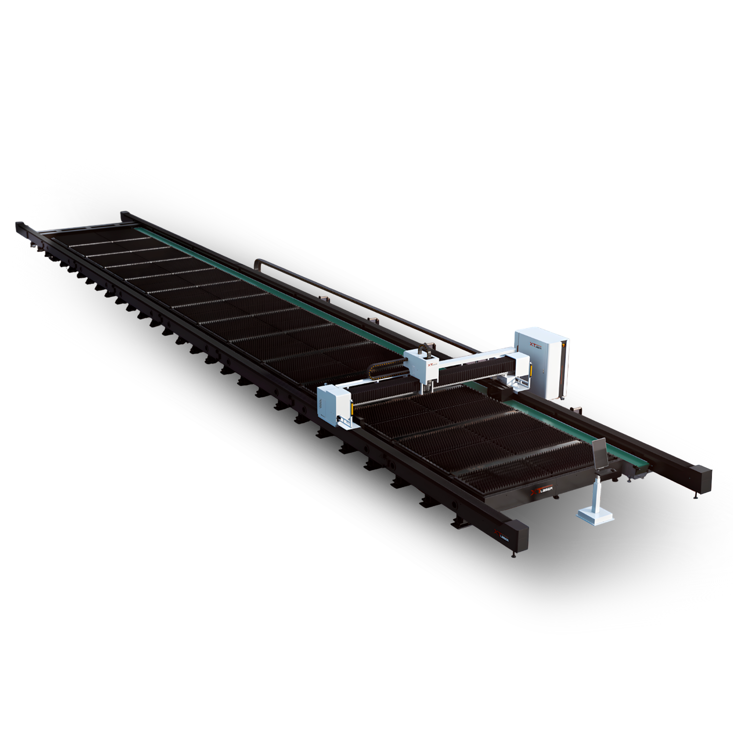 Оптоволоконный лазерный станок для резки металла серии XTC-30120L/20000 