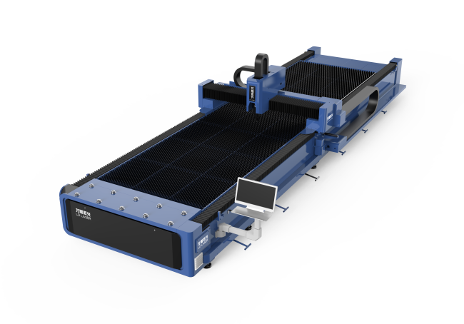 Оптоволоконный лазерный станок по металлу LD-6020S/3000 Raycus
