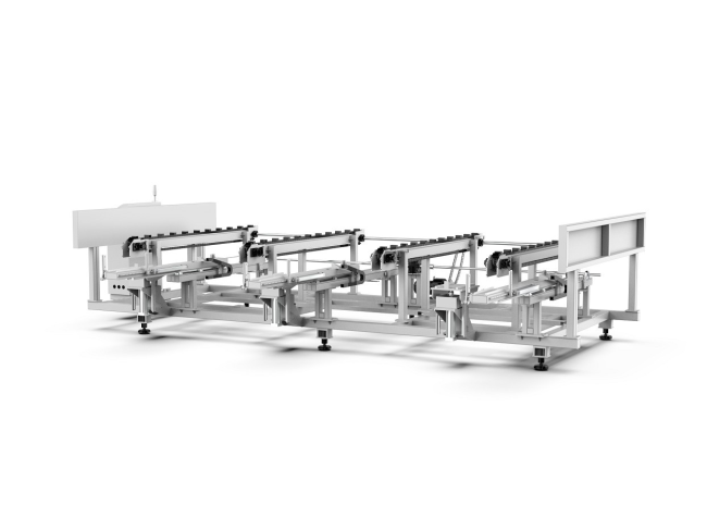 Оптоволоконный лазер для резки труб с полуавтоматической системой загрузки труб XTC-QT240S/3000 Raycus