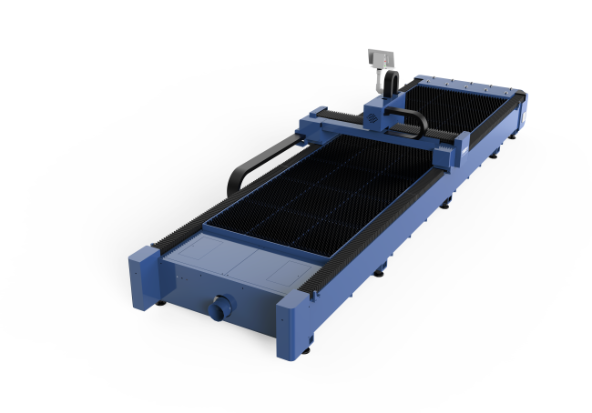 Оптоволоконный лазерный станок по металлу LD-6015S/12000 Raycus