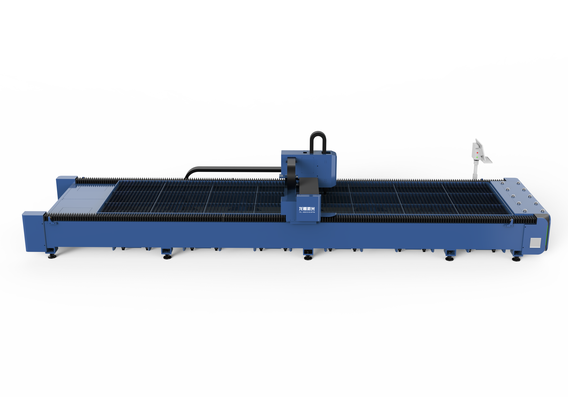 Оптоволоконный лазерный станок по металлу LD-6015S/12000 Raycus