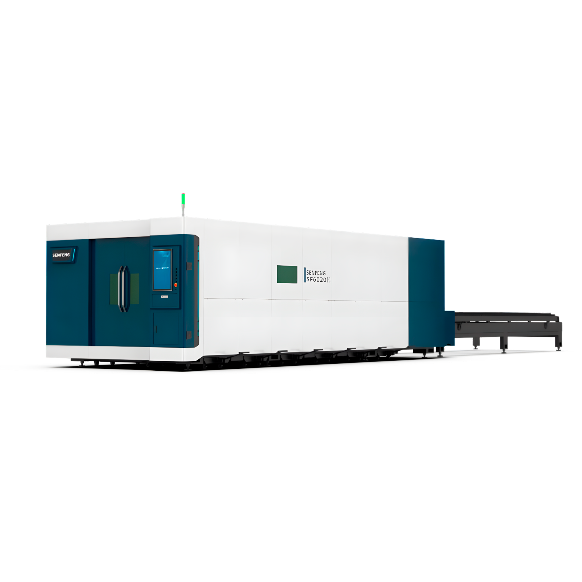 Оптоволоконный лазерный станок закрытого типа SENFENG SF2060H4/12000 Raycus