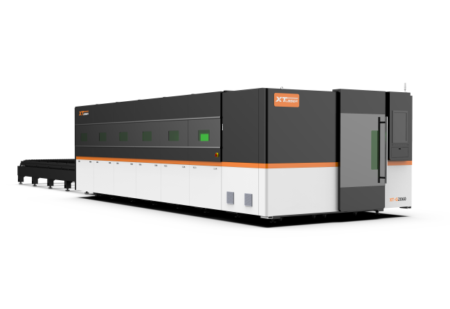 Оптоволоконный лазерный станок в защитной кабине XTC-2060G/3000 Raycus