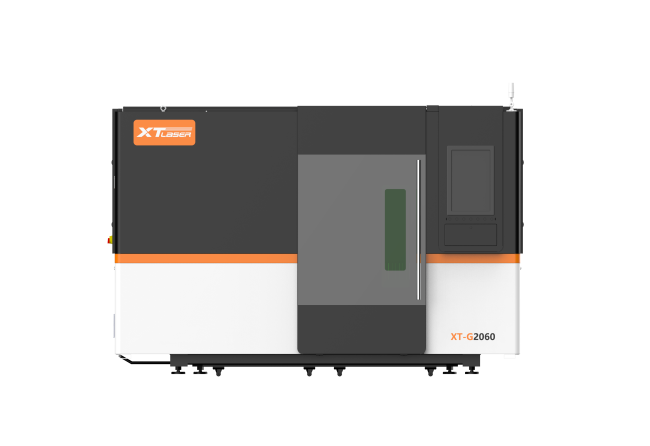 Оптоволоконный лазерный станок в защитной кабине XTC-2060G/3000 Raycus