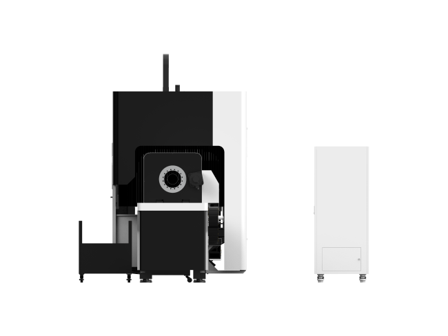 Оптоволоконный труборез с сервостолом и активной поддержкой труб XTC-TP240/3000 Raycus Servo 6+6